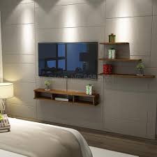 Take a look through this category to get an idea of what you can do with a small room to make it feel masculine but welcoming. Solid Wood Wall Mounted Set Top Box Rack Small Apartment Living Room Wall Mounted Tv Cabinet Simple Bedroom Wall Cabinet Aliexpress