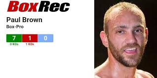 BoxRec: Paul Brown