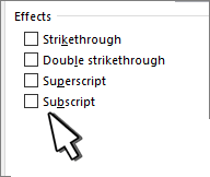 Check spelling or type a new query. Format Text As Superscript Or Subscript Office Support