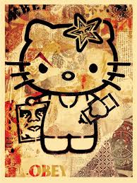 Obeyxhellokitty Hello Kitty Art Hello Kitty Street Art