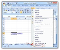 Where Is Excel Options In Microsoft Excel 2007 2010 2013