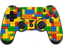 Download Amazon Com The Grafix Studio Lego Brick Playstation 4 Ps4 Controller Sticker Skin Decal Ps1 Video Games