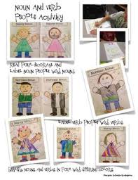 Noun And Verb People Activity Nouns And Verbs Nouns Classroom Writing