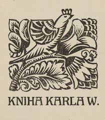 Grafika Uzitkova Ex Libris Datovanie 1940 Okolo Miery Vyska 6 7 Cm Sirka 6 4 Cm Bookplate Design Ex Libris Book Art