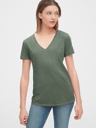 Vintage Wash V Neck T Shirt In 2020 V Neck T Shirt T Shirt Press V Neck