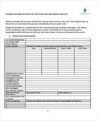 After Event Report Template 5 Professional Templates Report Template Event Planning Checklist Templates Template Free