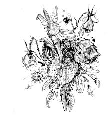 Dead Flowers Google Search Flower Drawing Flower Line Drawings Drawings