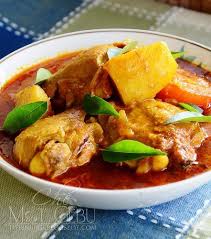 Kari Ayam Tanpa Santan Pork Loin Recipes Kari Ayam Spicy Recipes