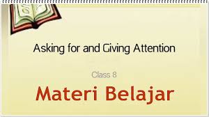 (semuanya, bolehkah saya meminta perhatian kalian?) can i get the attention! Kelas 8 Ungkapan Meminta Dan Memberi Perhatian Asking For And Giving Attention Youtube
