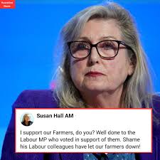 Here's what Susan Hall said in full: “So I see that the MP Marcus Campbell  Savers has lost the whip — been thrown out of Labour — because he was  defending the