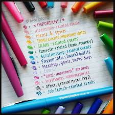 Stef On Instagram New Semester New Color In My Key With This Being My Final Semester I Have S Color Coding Notes Color Coding Planner College Planner