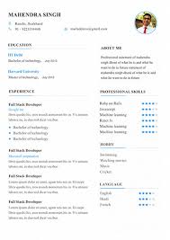 Create a professional resume in minutes using our free resume builder. 6 Resume Template To Edit And Download My Resume Format Free Resume Builder