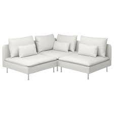 Soderhamn Canape D Angle 3 Places Finnsta Blanc Magasinez Ici Ikea Ikea Sectional Comfortable Sofa Ikea