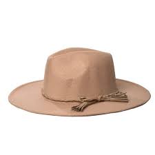 Desert Bandito Hat Wide Brim Fedora Tan Fedora Wide Brim Hat