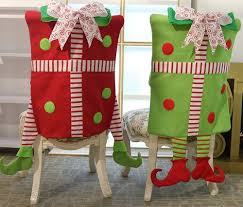 Elf Christmas Chair Slipcovers Christmas Chair Christmas Chair Covers Slipcovers For Chairs