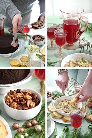 You can use the coffee table, end tables, or side tables to place trays of foods on. My Holiday Open House Menu With Recipes Sprinkle Bakes