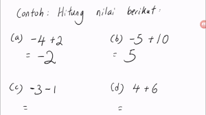 Bab 1 Matematik Tingkatan 1 Kaedah Penambahan Dan Penolakan Nombor Integer Youtube