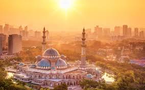 Each of them has the equivalent status to the 13 states, though the territories have neither a head of state. Download Wallpapers Federal Territory Mosque Kuala Lumpur Sunset Citycapes Kuala Lumpur Malaysia For Desktop Free Pictures For Desktop Free