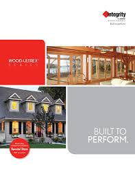 Integrity Wood Ultrex Catalog By Window Design Center Issuu
