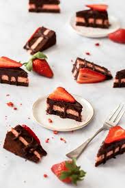 Strawberry And Chocolate Petit Fours Recipe Chocolate Strawberries Strawberry Wedding Cakes Petit Fours