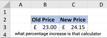 Apr 25, 2019 · use the percentage gain formula to find out how much your stocks have gone up in value as a fraction of the original purchase price. What Percentage Increase Is That Calculator Complete Description