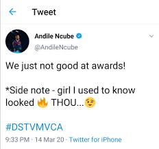 Andile ncube has a daughter called gaby with model rosette mogomotsi. Andile Ncube S Sneaky Compliment To Ex Wife Ayanda Thabethe