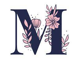 Download 46000+ royalty free letter m logo vector images. Floral Alphabet M Letter Png Transparent Image Freepngdesign Com