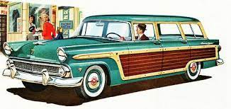 Rogerwilkerson Station Wagon Ford Automobile Advertising