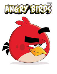 Angry birds is a popular game on your phone or ipad. Red Bird Angry Birds Super Fun Coloring