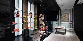 A locking sliding glass door provides security. Peter Marino Mixes Dark And Light Palettes At Chanel S New Flagship In Seoul Architectural Digest