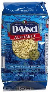 Hochwertige und bezahlbare, lizenzfreie sowie . Amazon Com Da Vinci Alphabet Pasta 12 Oz Pack Of 1 Grocery Gourmet Food