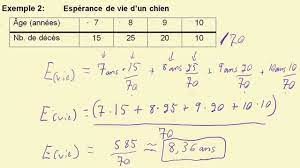 Soit x une variable aléatoire qui suit la loi binomiale de paramètre n et p. Exemple De Calcul Pour L Esperance Mathematique Youtube