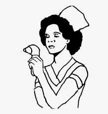 The only hospital of its kind in the city, white or black, making it necessary for the white physicians to send their black patients there. Hospital Clip Art Download Nurse Black And White Png Clipart Transparent Png 677x800 Free Download On Nicepng