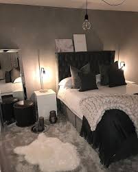 Black And Gray Bedroom Ideas Pinterest P I N T E R E S T Debbiexo Bedroom Decor Bedroom Interior Interior Design Bedroom