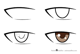 I know i have so many different anime. How To Draw Male Anime Manga Eyes Animeoutline