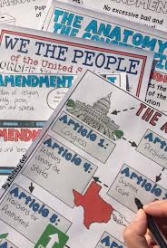 Constitution Doodle Notes And Digital Guided Notes American History Classroom History Classroom Decorations History Classroom