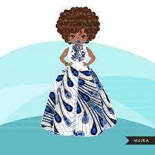 Black Woman Clipart Avatar Ankara Peacock Print Bow Tie And Skirt Fashion Graphics Shop Logo Sorority Zeta Boss Afro Girl Clip Art Png Peacock Print Girls Clips Afro Girl