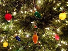 Recycling A Bunch Of Retro C7 C9 Christmas Light Bulbs Into Colorful Ornaments To Hang On The Chr C9 Christmas Lights Christmas Bulbs Holiday Crafts For Kids