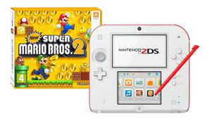 Lo recomiendo para todo aquel que tenga una nintendo 2ds o 3ds ya que ofrece. Nintendo 3ds 2ds New Super Mario Bros 2 Color Blanco Y Rojo Mercado Libre