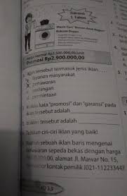 Makna Kata Promosi Dan Garansi Pada Iklan Tersebut Adalah Brainly Co Id