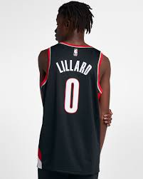 Unsigned lillard #0 portland black custom stitched basketball jersey new no logos men's. Damian Lillard Trail Blazers Icon Edition Men S Nike Nba Swingman Jersey Nike Com