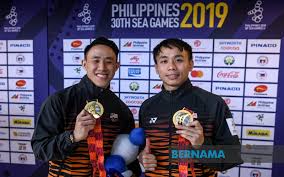 Sebanyak tujuh pingat emas ditawarkan dalam acara badminton di temasya sukan sea 2019 di filipina yang akan bermula pada 1 disember hingga 9 disember 2019. Bernama Sukan Sea Emas Kedua Penerjun Negara