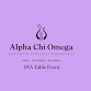 Alpha Chi Omega- DVA Tabling event image