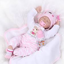 Buy Maide Reborn Baby Dolls 22 Cute Realistic Soft Silicone Vinyl Dolls Newborn Baby Dolls With Clothes Online At Low Prices In India Amazon In