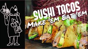 Pat tuna dry with a paper towel. Fish Tacos Catch And Cook Tuna Recipes Sushi Tuna Tacos How To Make Sushi Tuna Tacos Crispy Youtube
