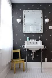 Black And White Bathroom Wall Decor Ideas Sneak Peek Tara Mangini Percy Bright Painting Bathroom Bathroom Decor Interior