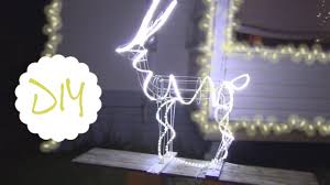 You'll also find the accessories you need to make it happen, like ladders, zip ties and light clips. Diy Christmas Holiday Outdoor Decoration Illuminated Deer Sculpture Second Life Youtube