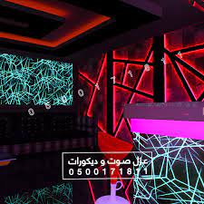 عزل صوت ديكورات الرياض neon signs places to visit places