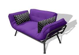 Futon And Purple Mattress Purple Furniture Purple Sofa Purple Mattress