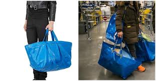Balenciaga Is Selling The Ikea Tote For 2 145 Fashion Checks Fashion Expensive Bag
